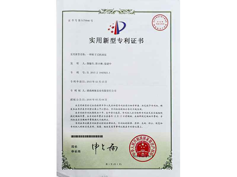 湖南云顶集团(中国区)官方网站专利